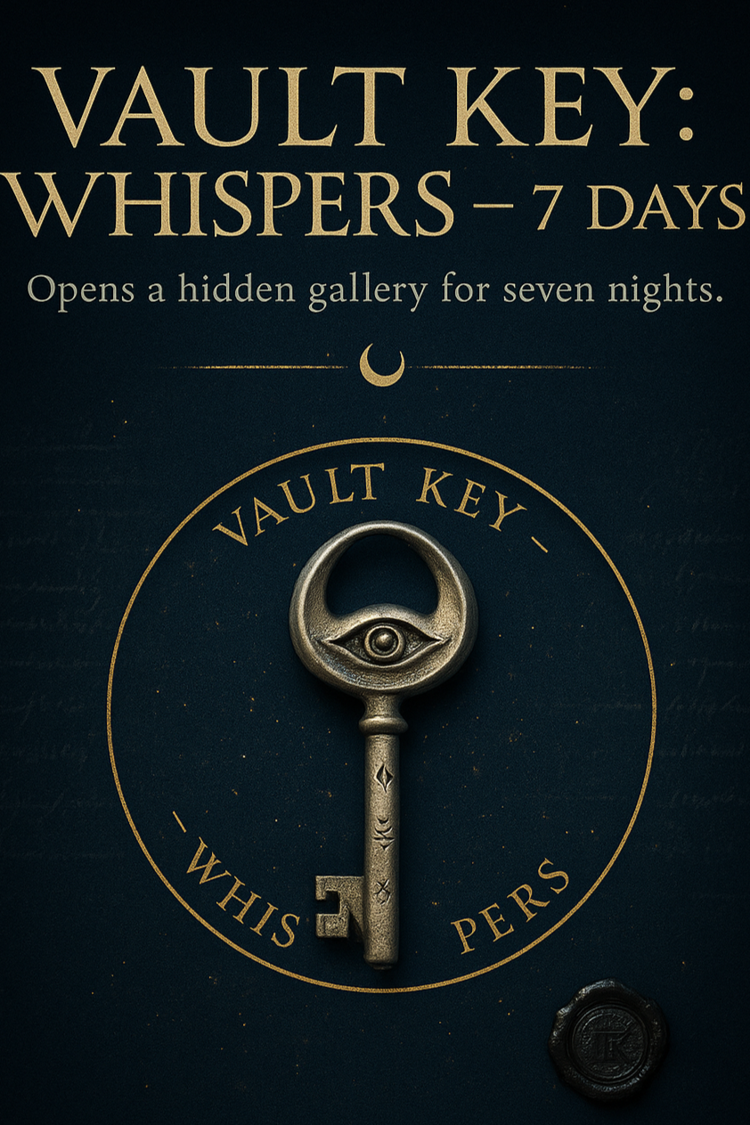 🗝️ Vault Key: Whispers — 7 Days