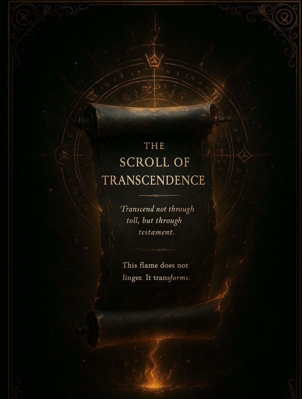 🕊️ The Scroll of Transcendence