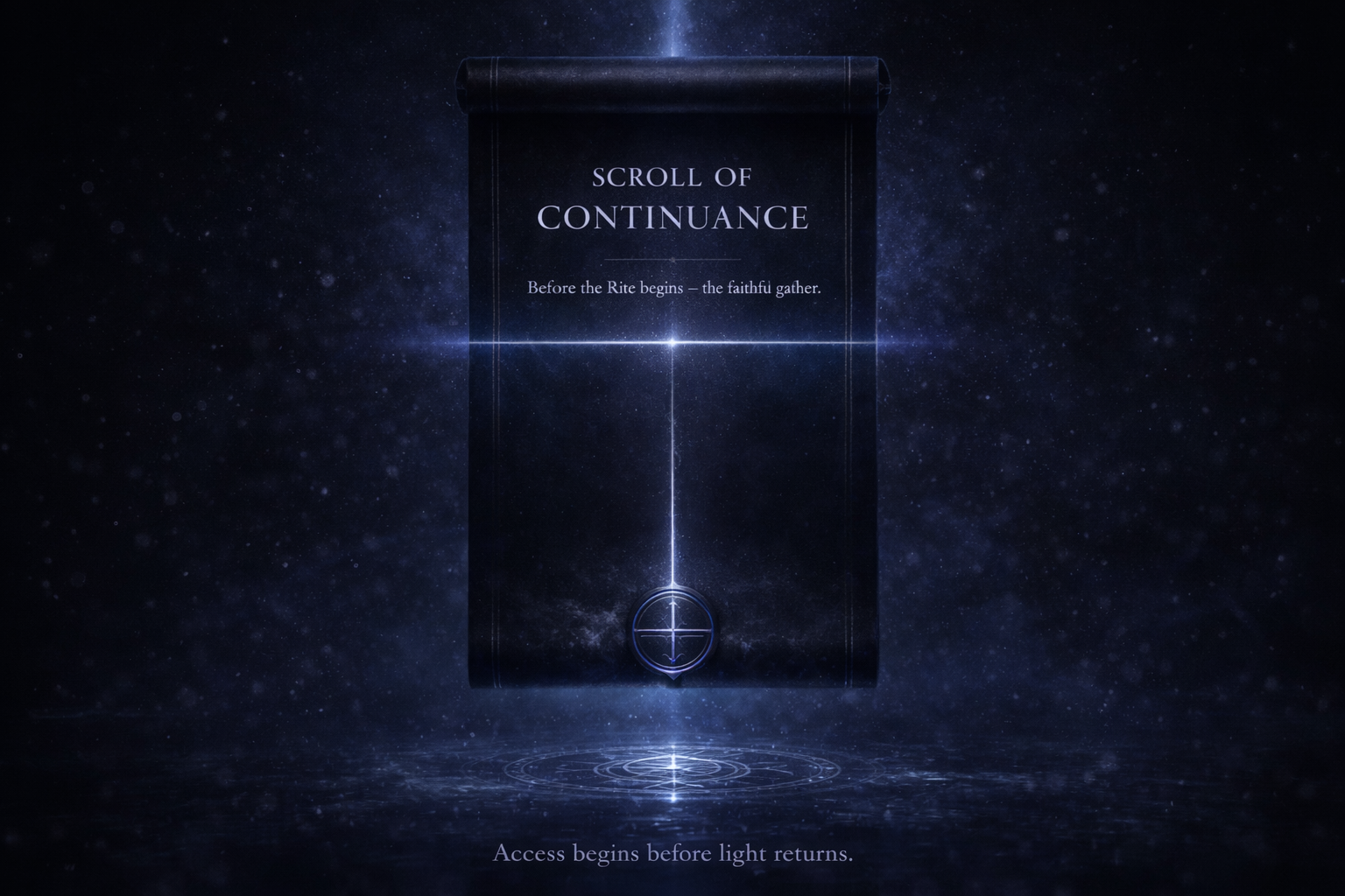 The Scroll of Continuance